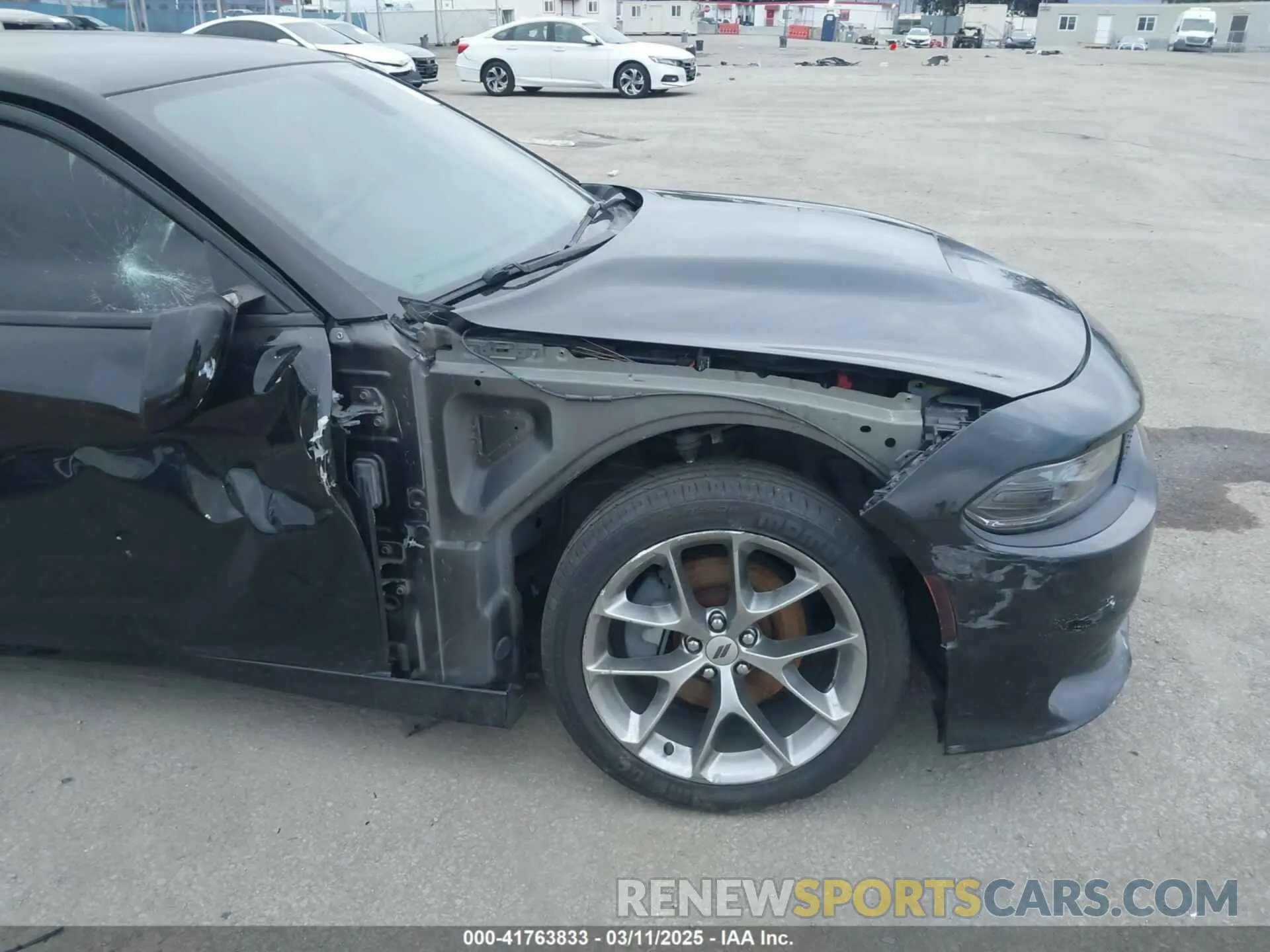 6 Photograph of a damaged car 2C3CDXHG8LH238548 DODGE CHARGER 2020