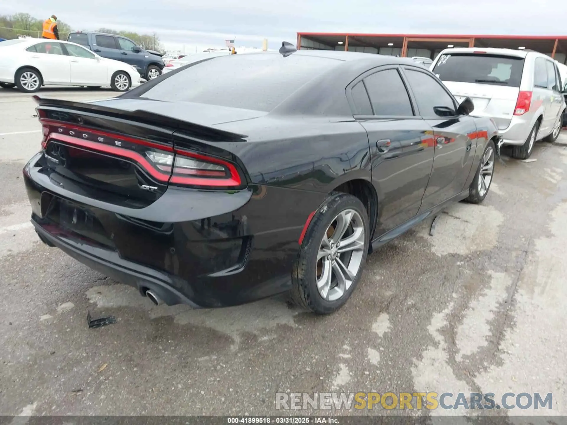 4 Photograph of a damaged car 2C3CDXHG9LH142282 DODGE CHARGER 2020