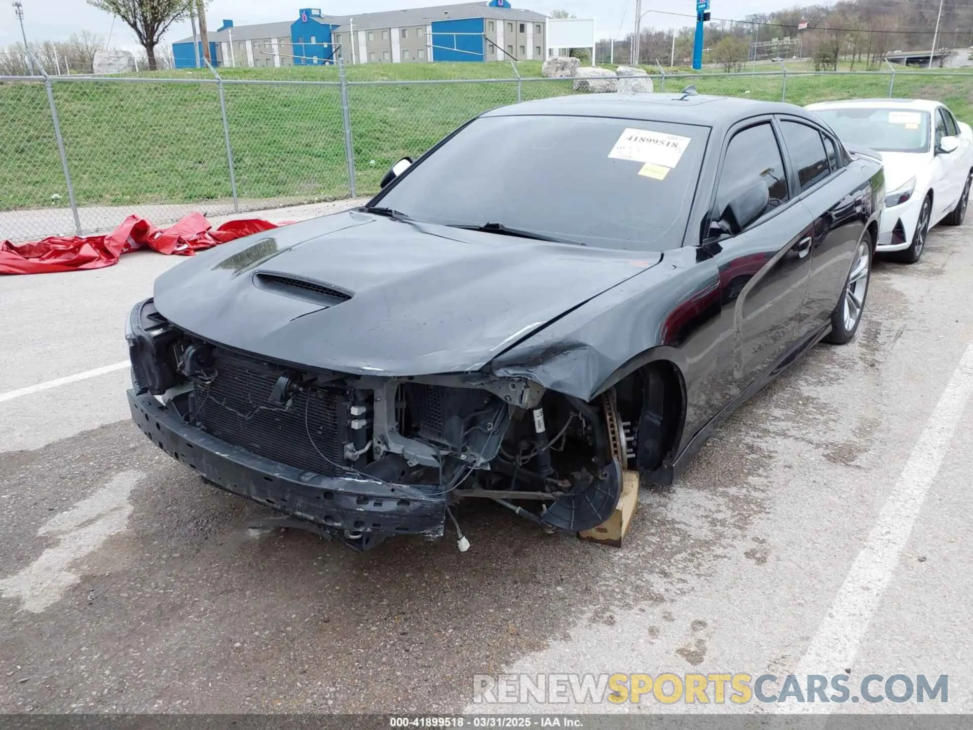 6 Photograph of a damaged car 2C3CDXHG9LH142282 DODGE CHARGER 2020
