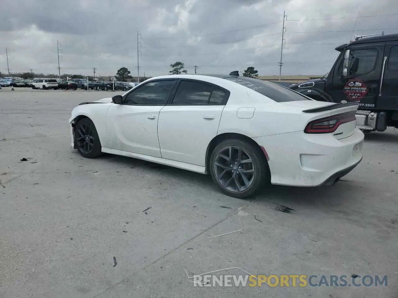 2 Photograph of a damaged car 2C3CDXHG9LH145425 DODGE CHARGER 2020