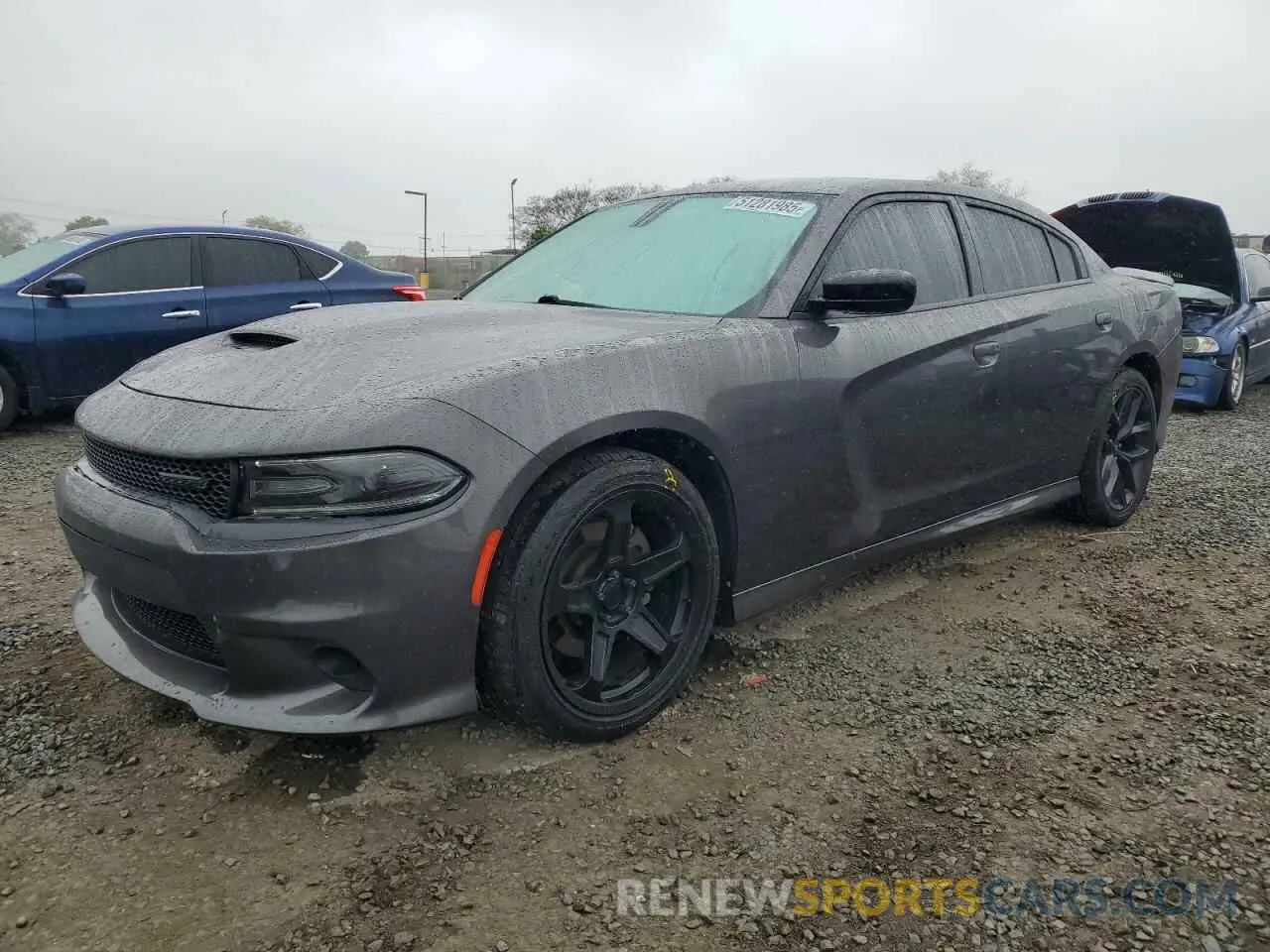 1 Photograph of a damaged car 2C3CDXHG9LH188470 DODGE CHARGER 2020