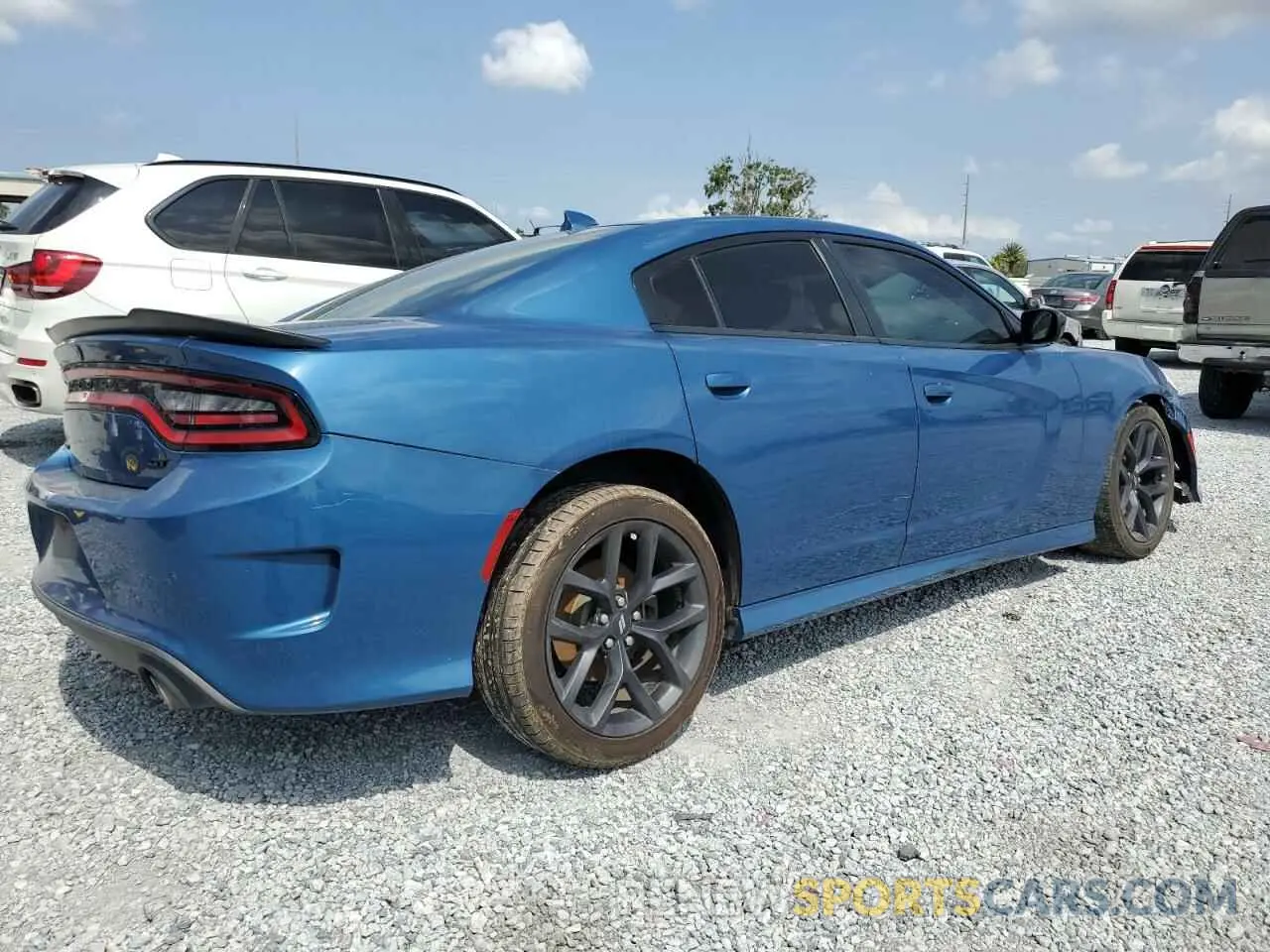 3 Photograph of a damaged car 2C3CDXHG9LH190722 DODGE CHARGER 2020