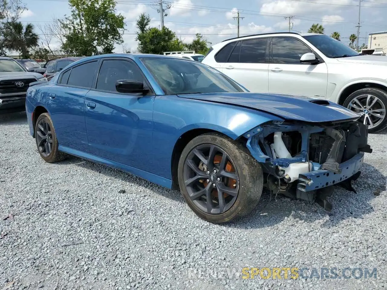 4 Photograph of a damaged car 2C3CDXHG9LH190722 DODGE CHARGER 2020