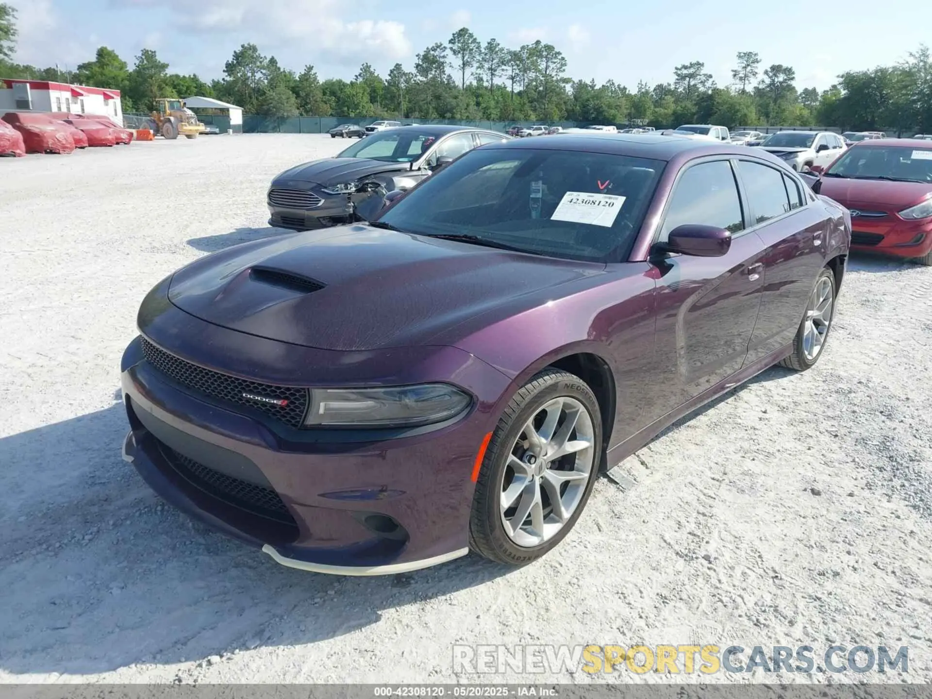 2 Photograph of a damaged car 2C3CDXHG9LH220026 DODGE CHARGER 2020