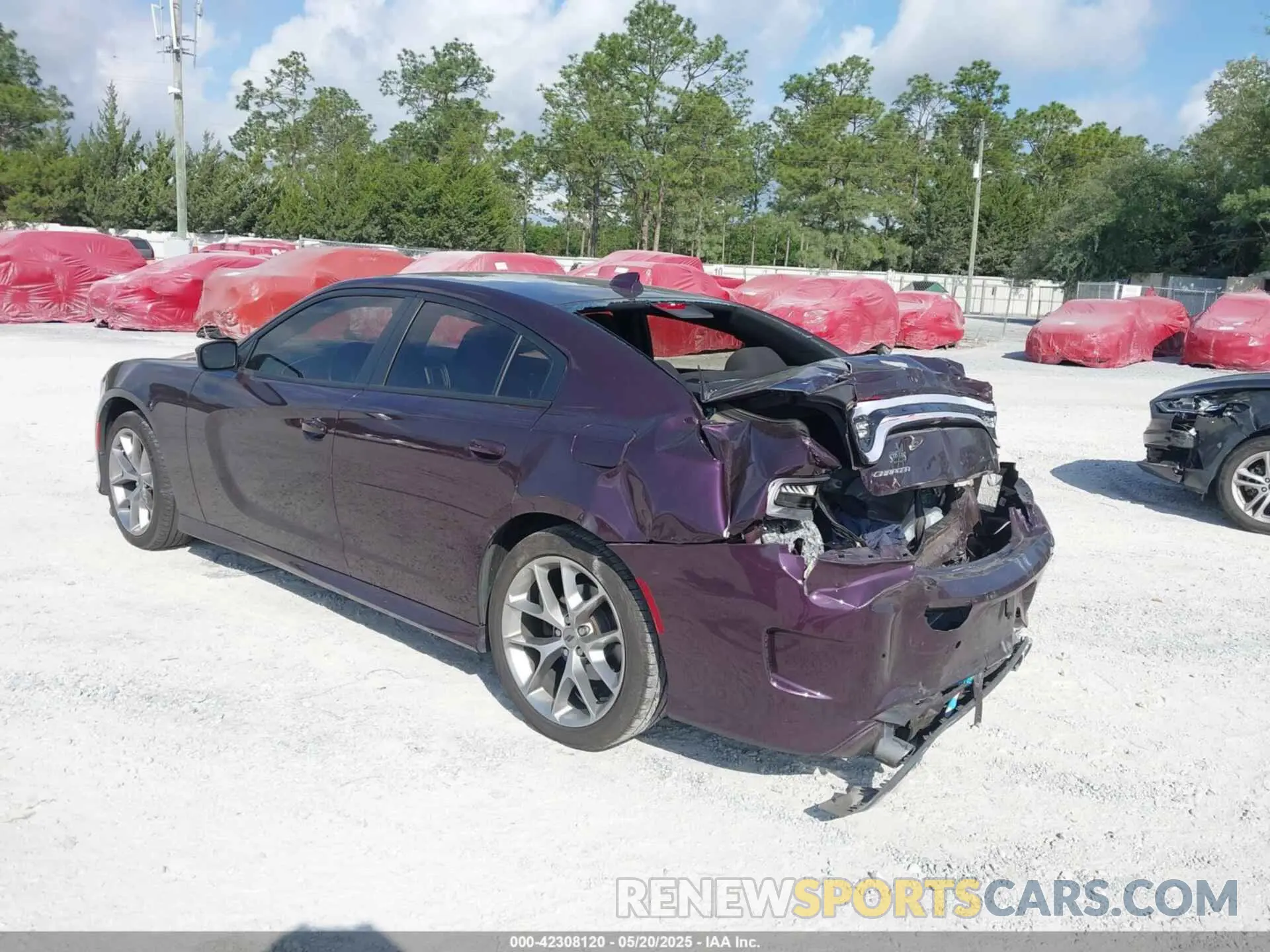 3 Photograph of a damaged car 2C3CDXHG9LH220026 DODGE CHARGER 2020