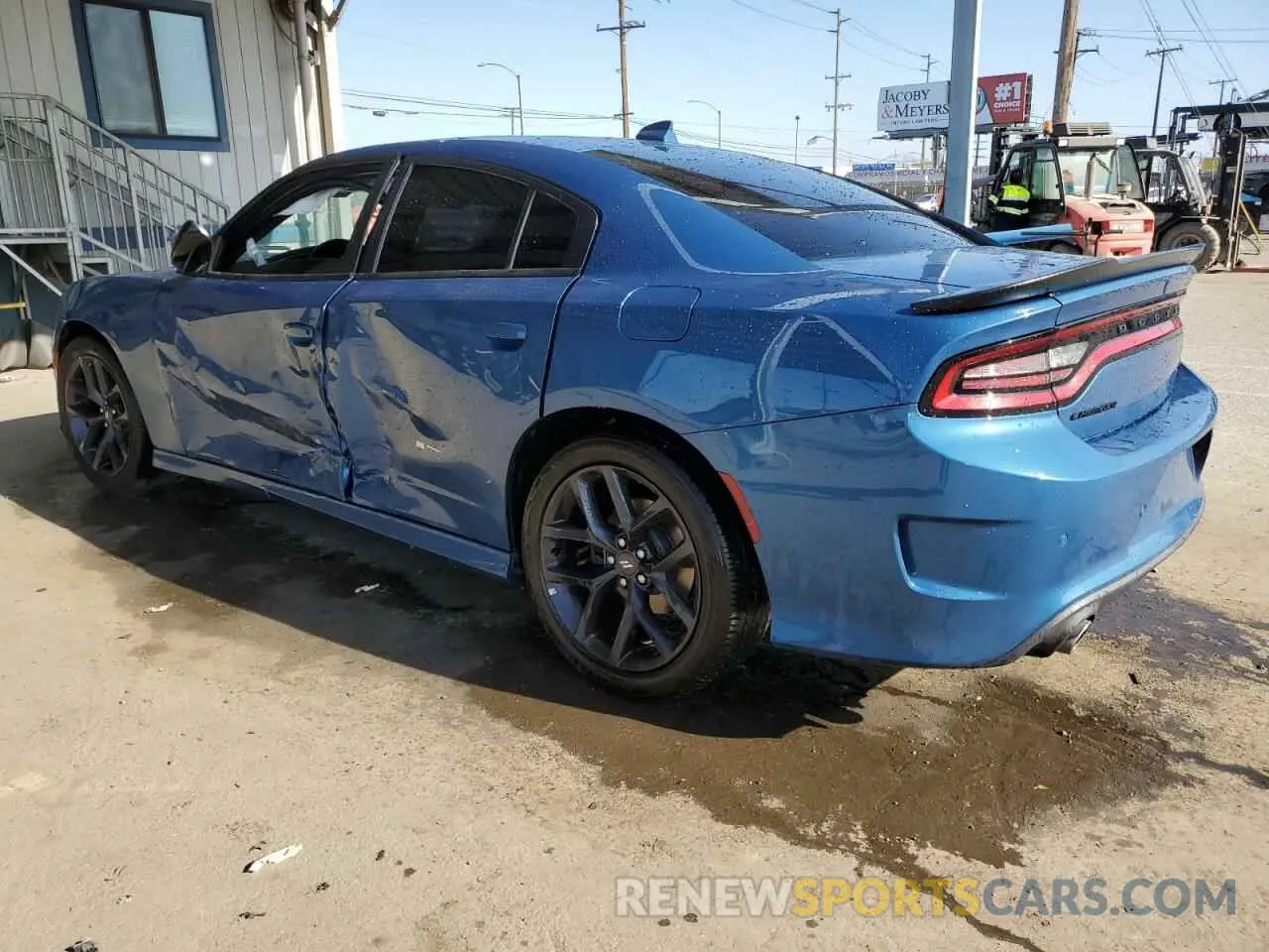 2 Photograph of a damaged car 2C3CDXHG9LH249302 DODGE CHARGER 2020