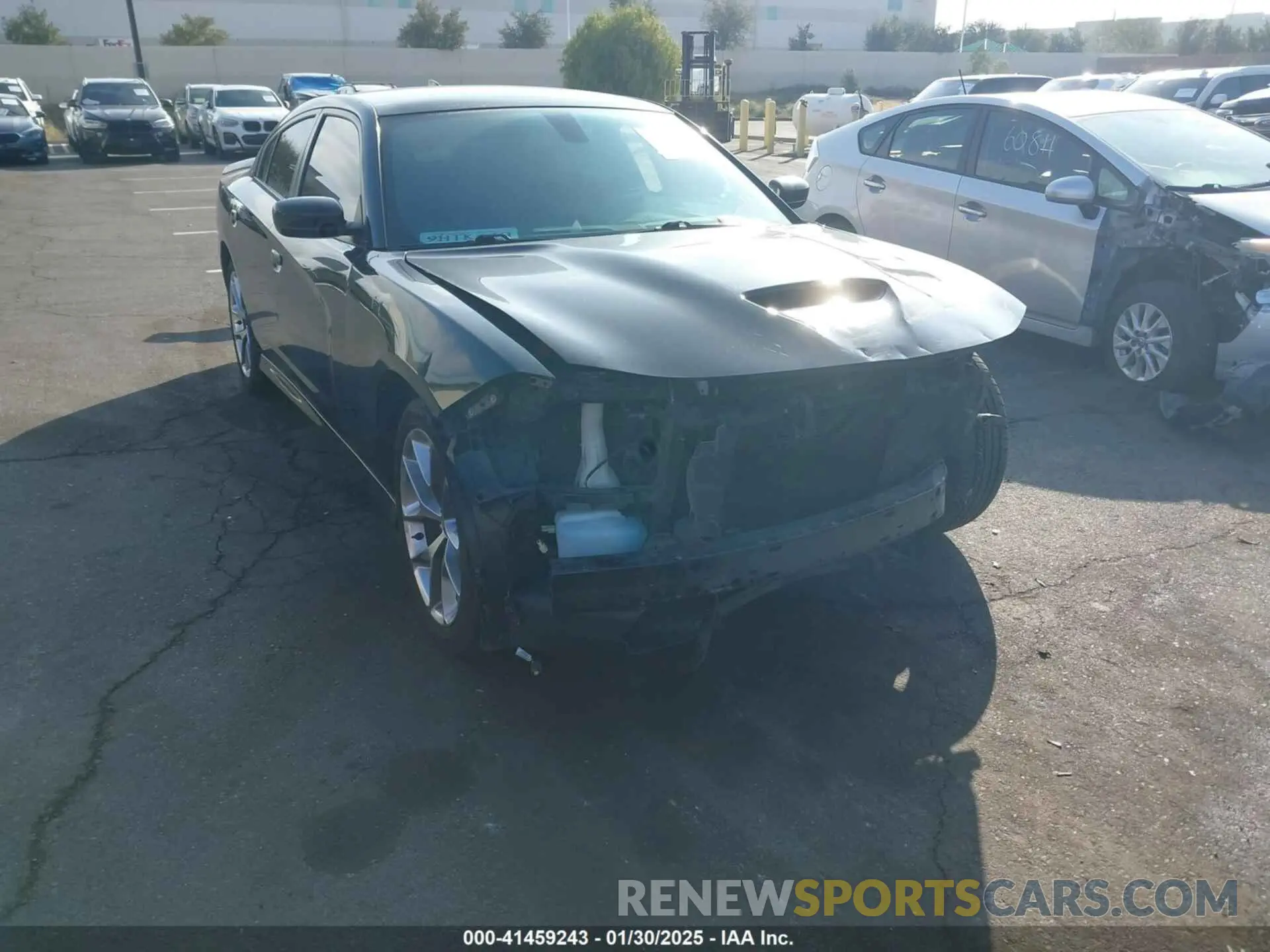 1 Photograph of a damaged car 2C3CDXHGXLH163058 DODGE CHARGER 2020