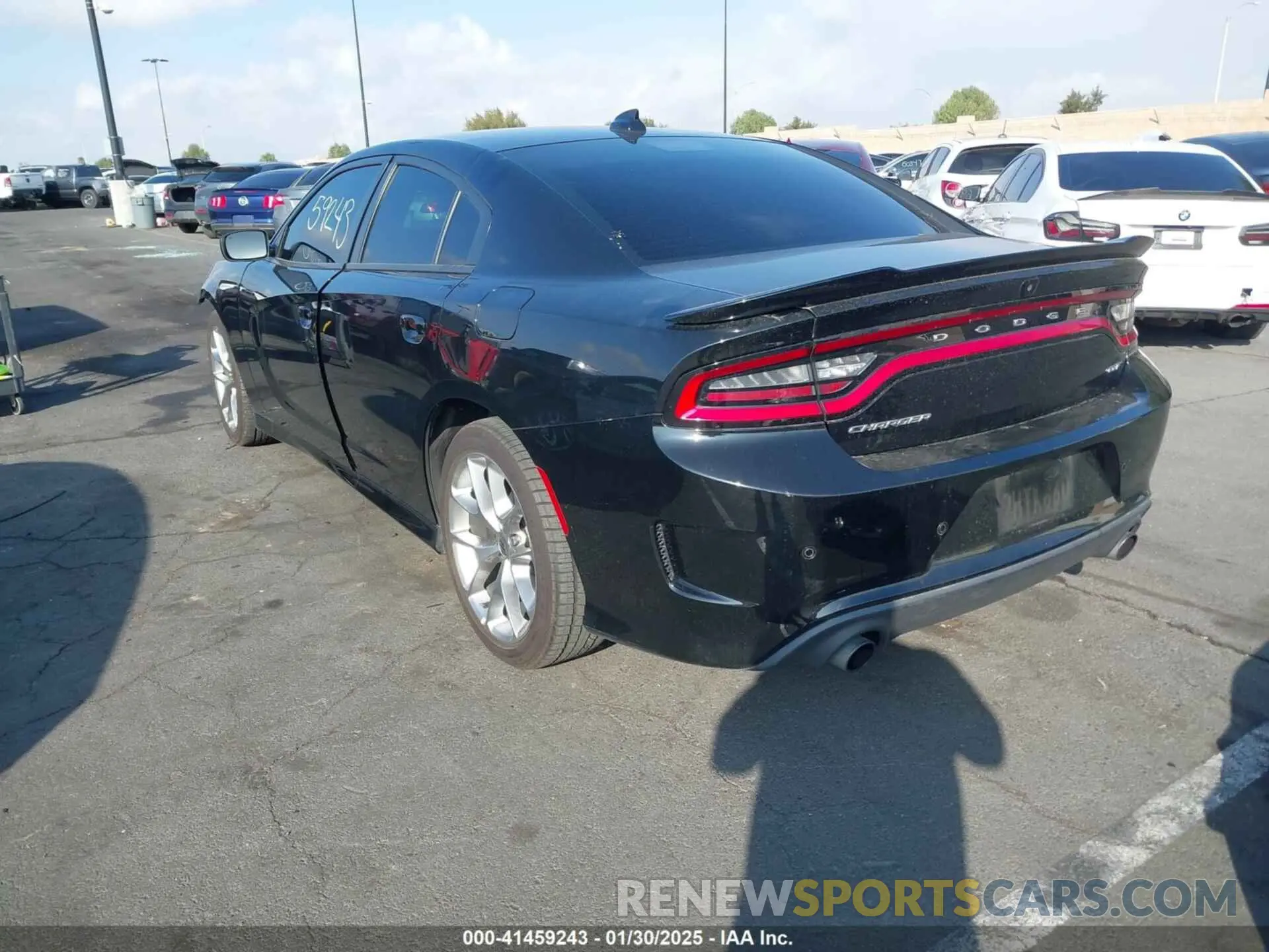 3 Photograph of a damaged car 2C3CDXHGXLH163058 DODGE CHARGER 2020