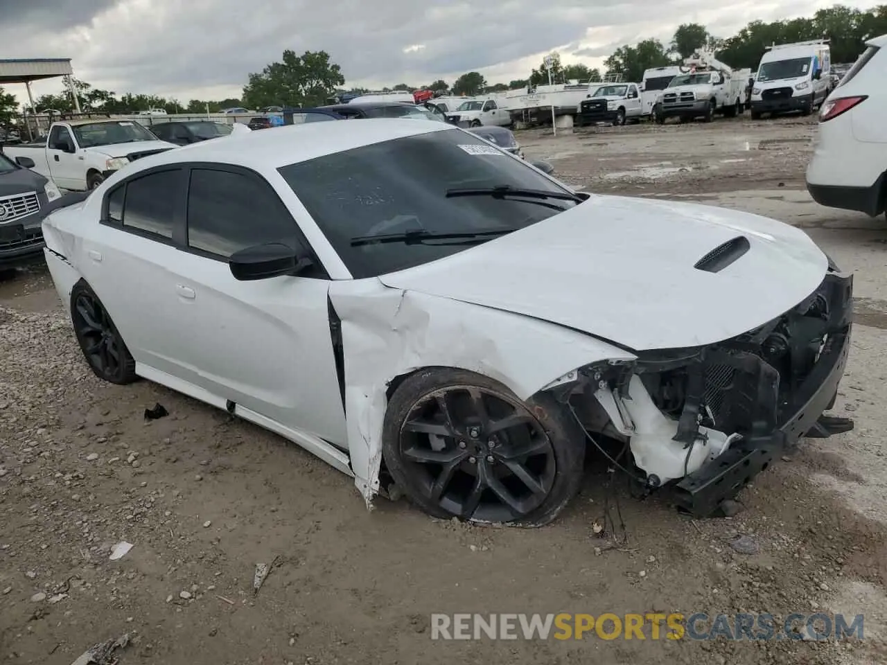 4 Photograph of a damaged car 2C3CDXHGXLH229219 DODGE CHARGER 2020