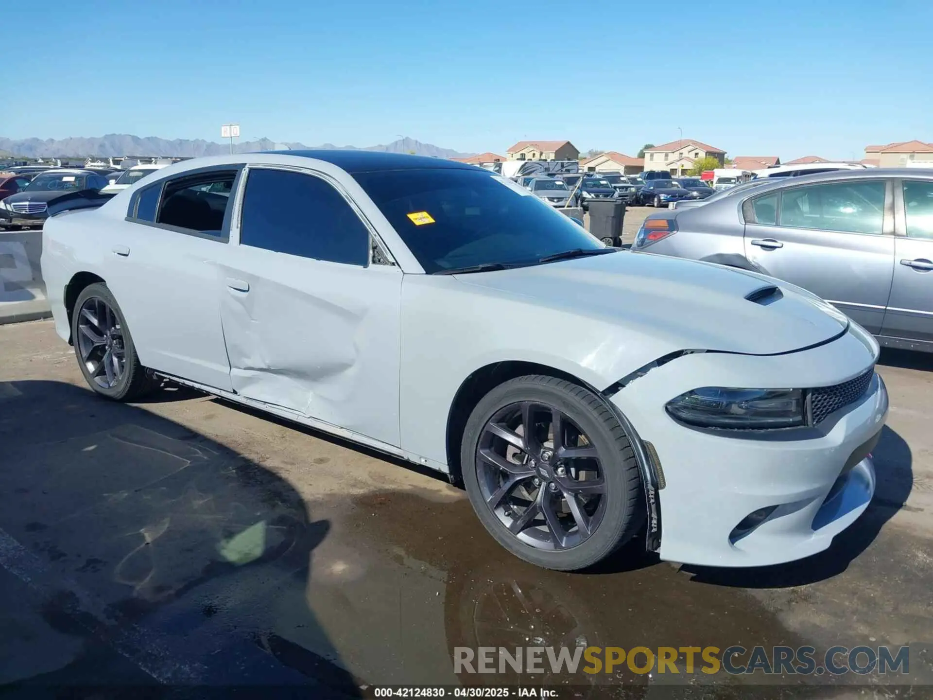 6 Photograph of a damaged car 2C3CDXHGXLH241466 DODGE CHARGER 2020