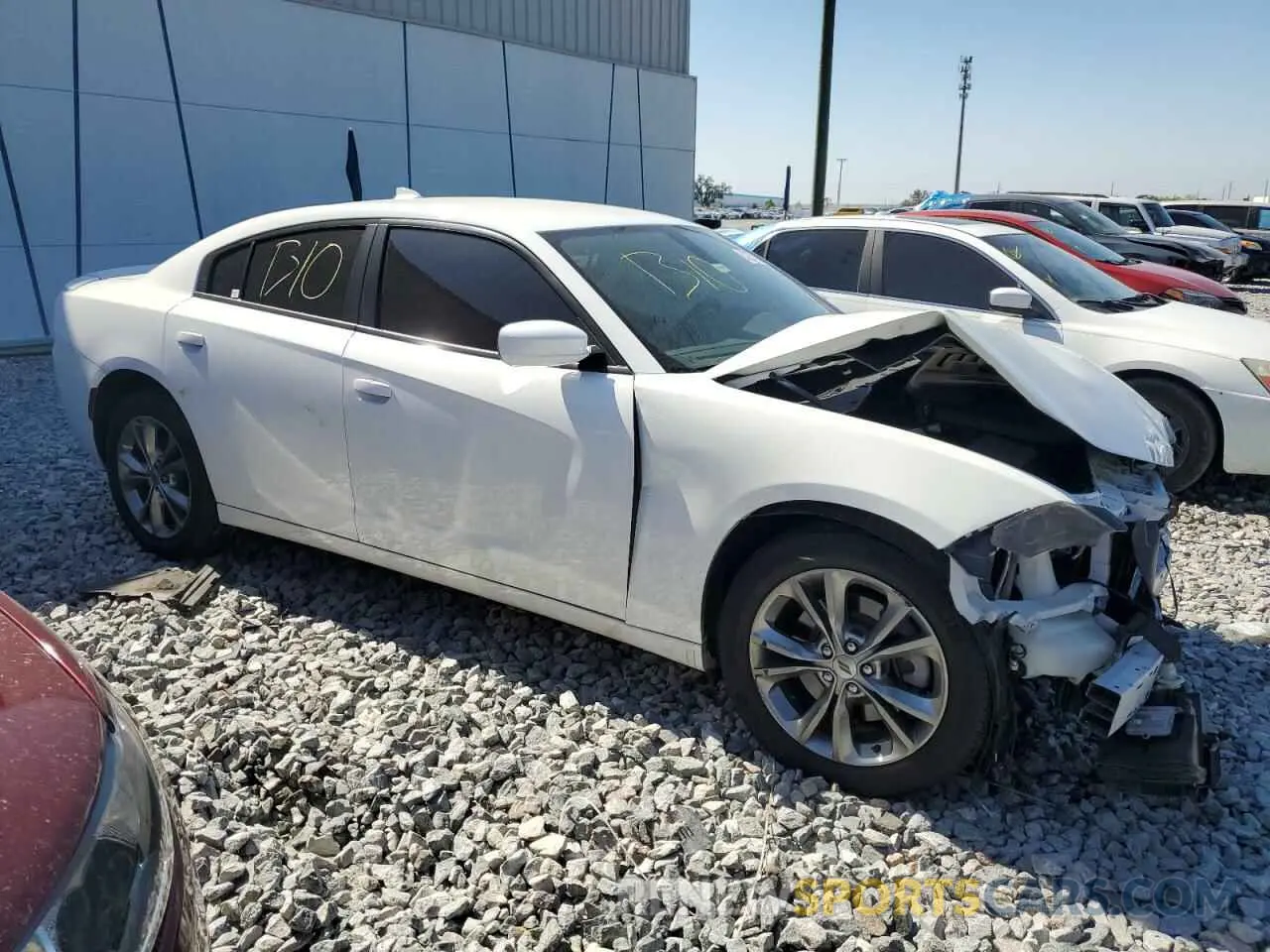 4 Photograph of a damaged car 2C3CDXJG0LH105163 DODGE CHARGER 2020