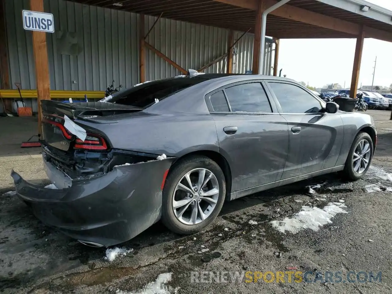 3 Photograph of a damaged car 2C3CDXJG2LH102670 DODGE CHARGER 2020