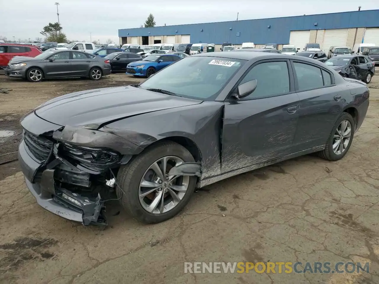 1 Photograph of a damaged car 2C3CDXJG3LH155569 DODGE CHARGER 2020