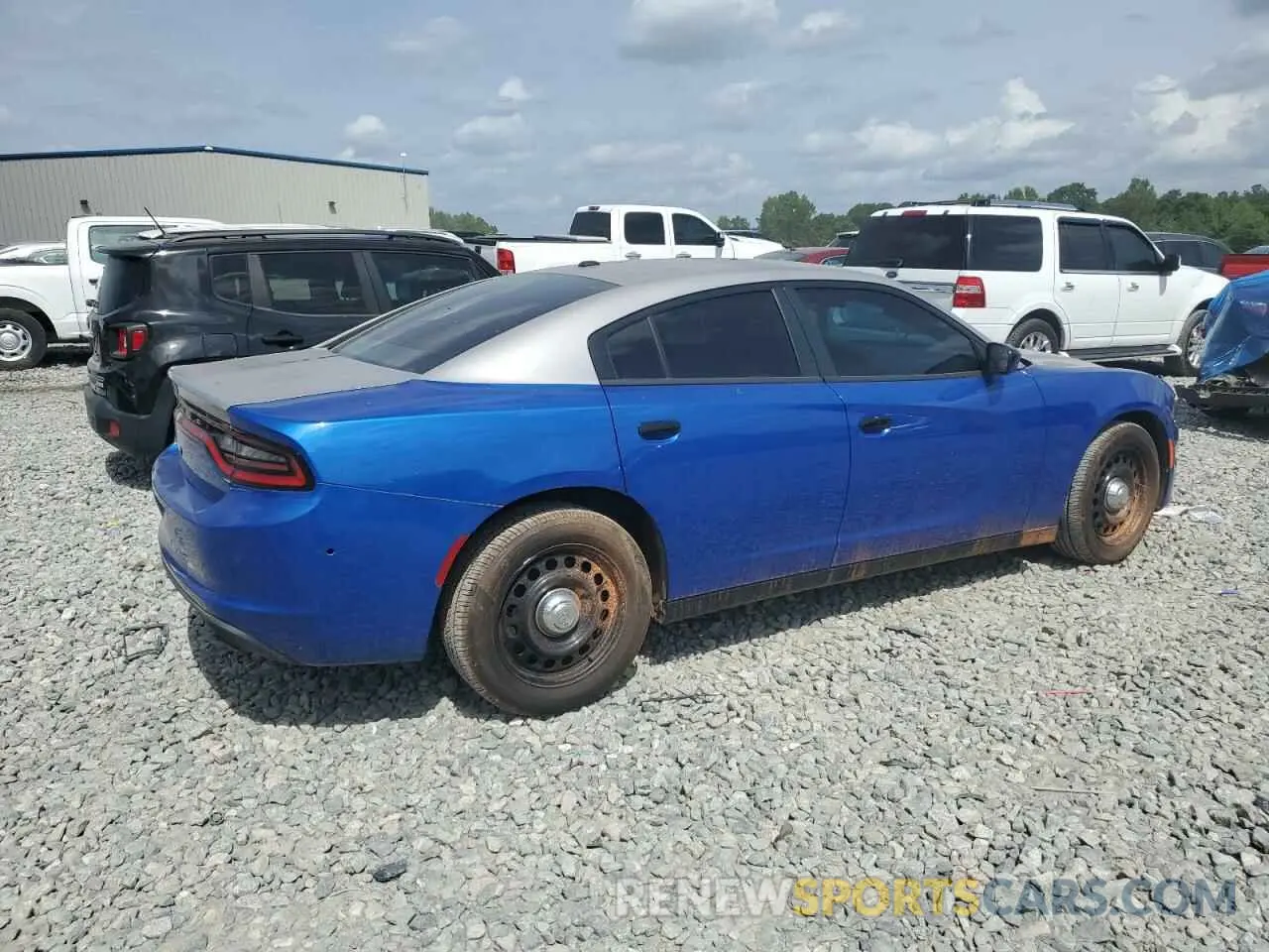 3 Photograph of a damaged car 2C3CDXKT0LH127370 DODGE CHARGER 2020