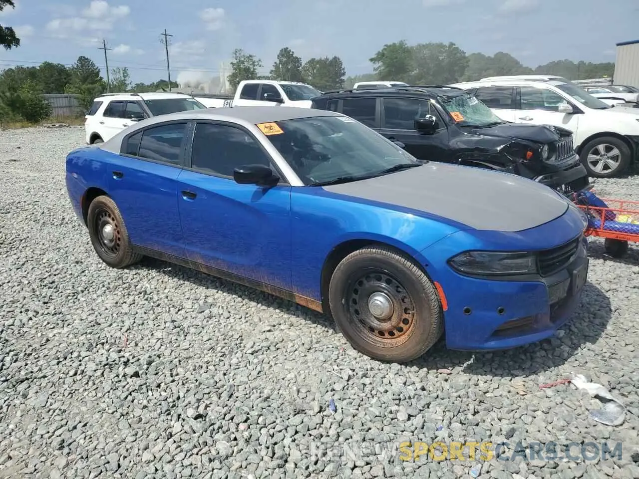 4 Photograph of a damaged car 2C3CDXKT0LH127370 DODGE CHARGER 2020