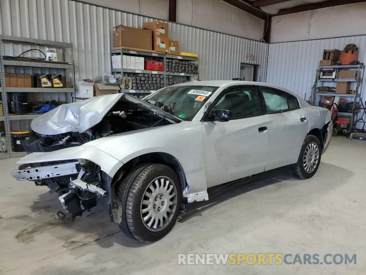 1 Photograph of a damaged car 2C3CDXKT1LH204974 DODGE CHARGER 2020