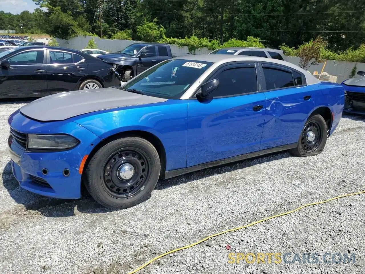 1 Photograph of a damaged car 2C3CDXKT7LH127365 DODGE CHARGER 2020