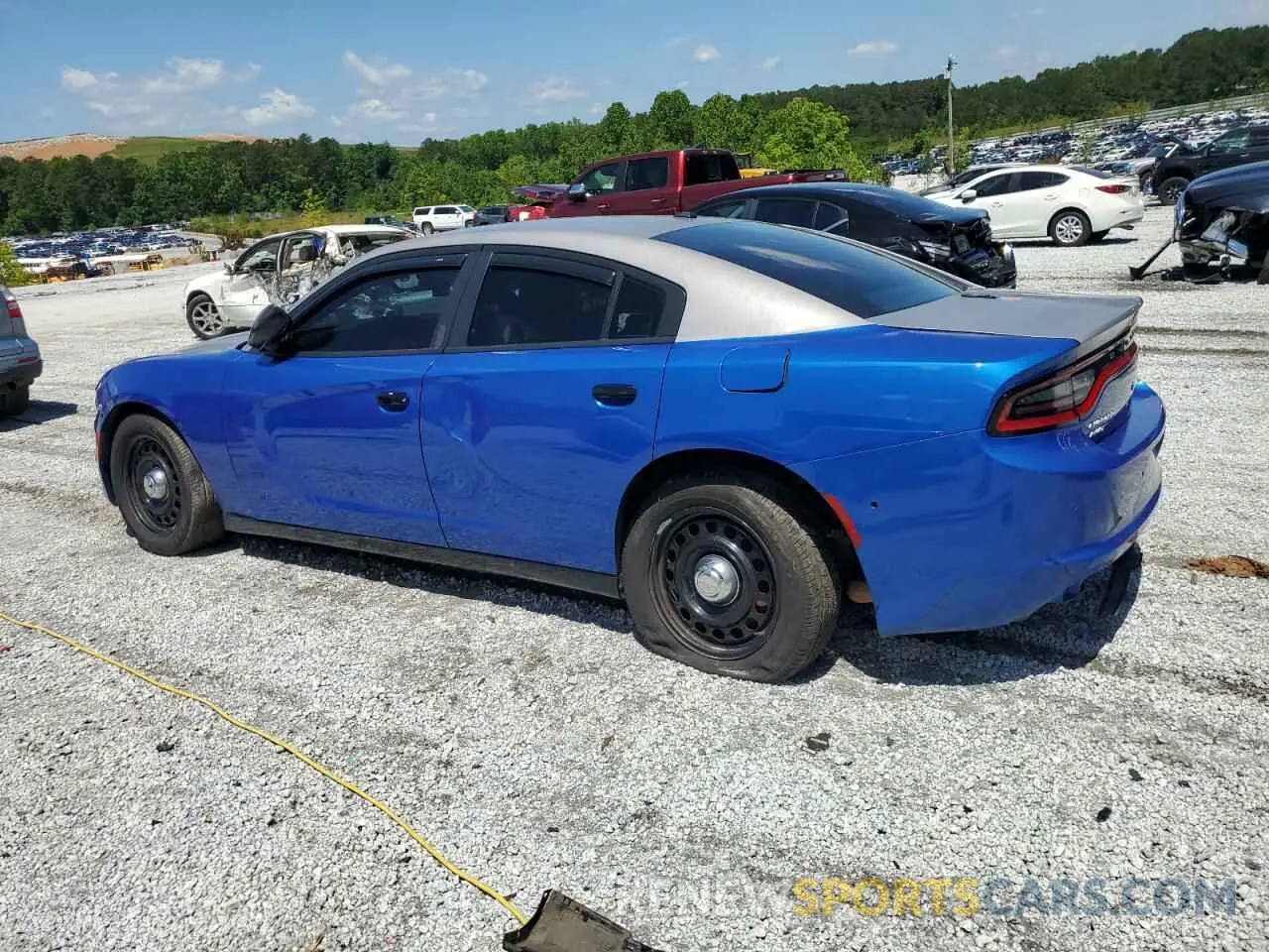 2 Photograph of a damaged car 2C3CDXKT7LH127365 DODGE CHARGER 2020