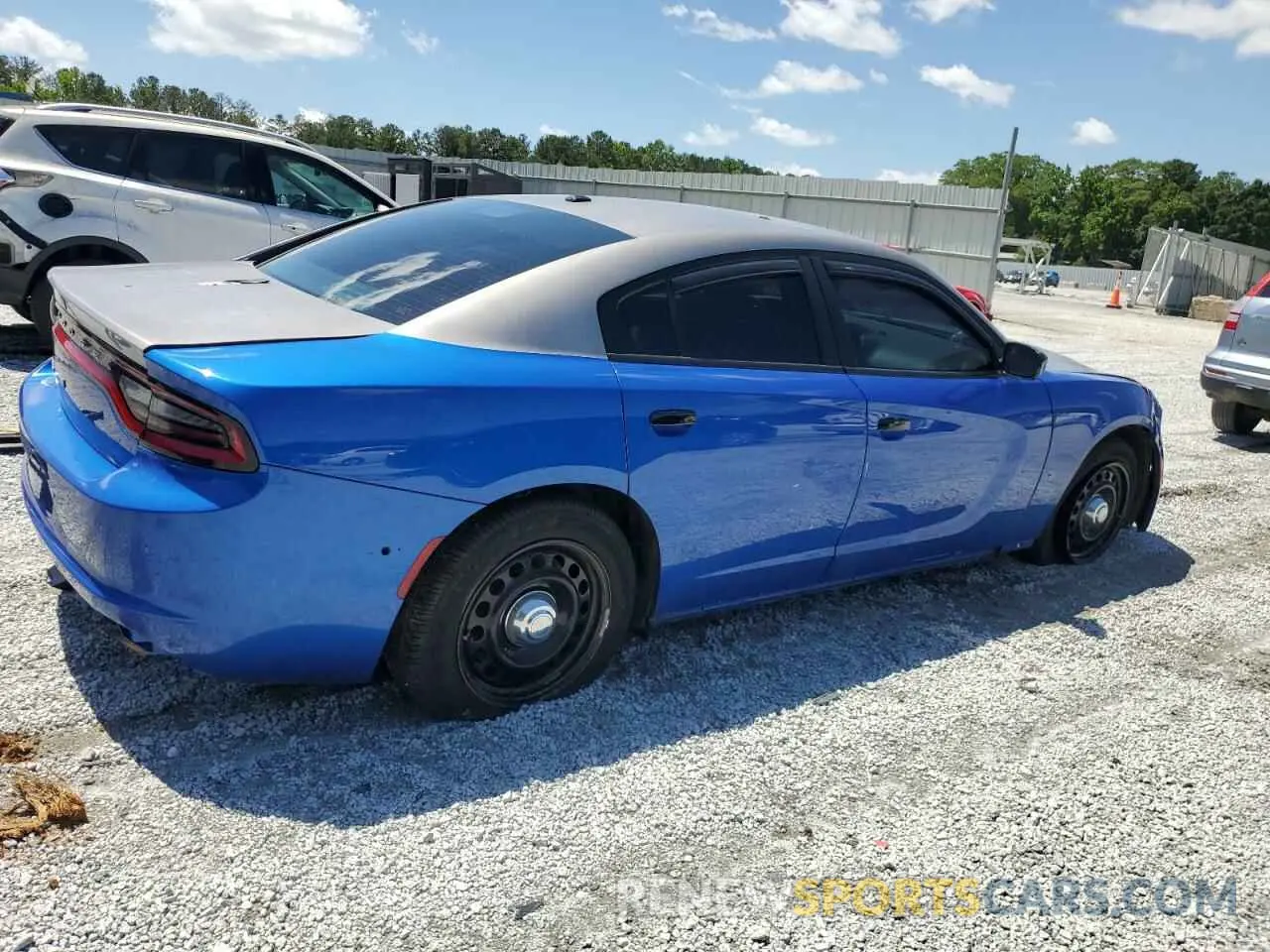 3 Photograph of a damaged car 2C3CDXKT7LH127365 DODGE CHARGER 2020