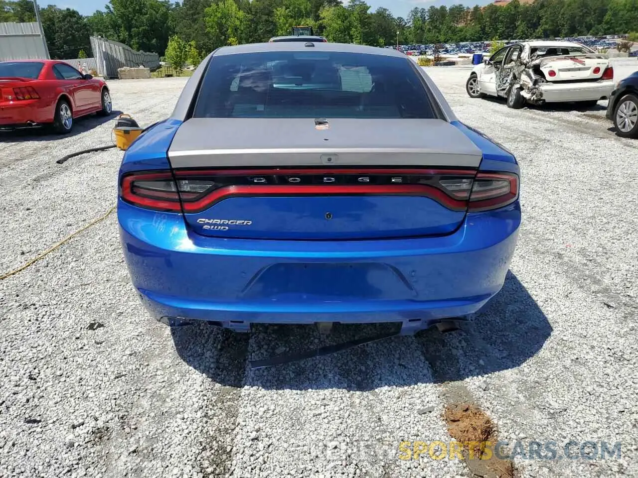 6 Photograph of a damaged car 2C3CDXKT7LH127365 DODGE CHARGER 2020