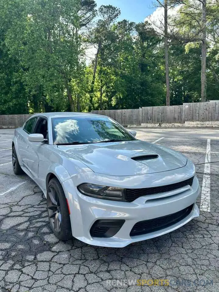 1 Photograph of a damaged car 2C3CDXKT7LH130587 DODGE CHARGER 2020