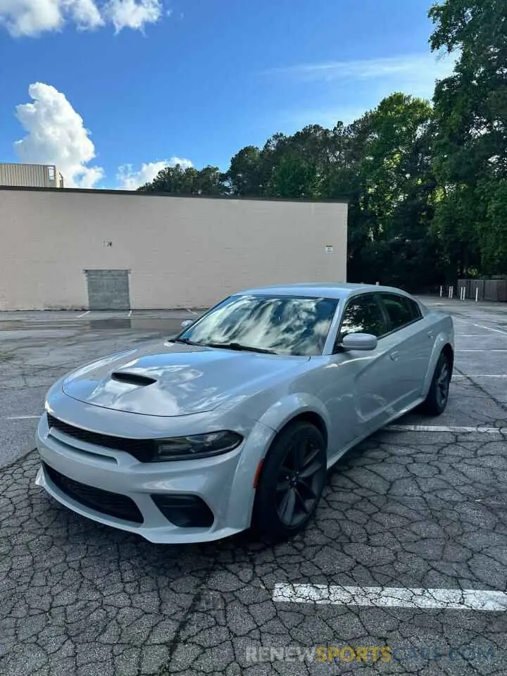 2 Photograph of a damaged car 2C3CDXKT7LH130587 DODGE CHARGER 2020