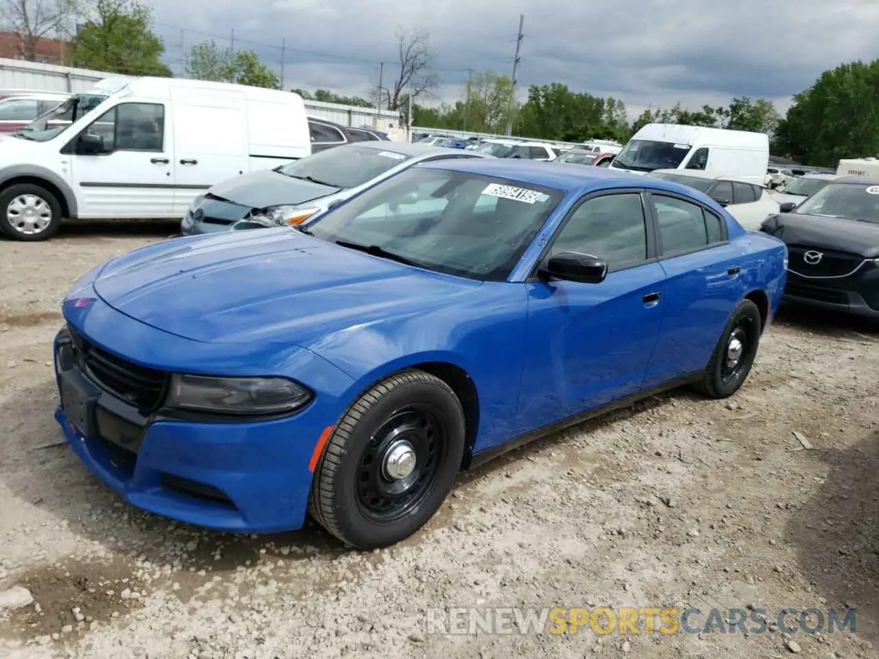 1 Photograph of a damaged car 2C3CDXKT8LH186800 DODGE CHARGER 2020