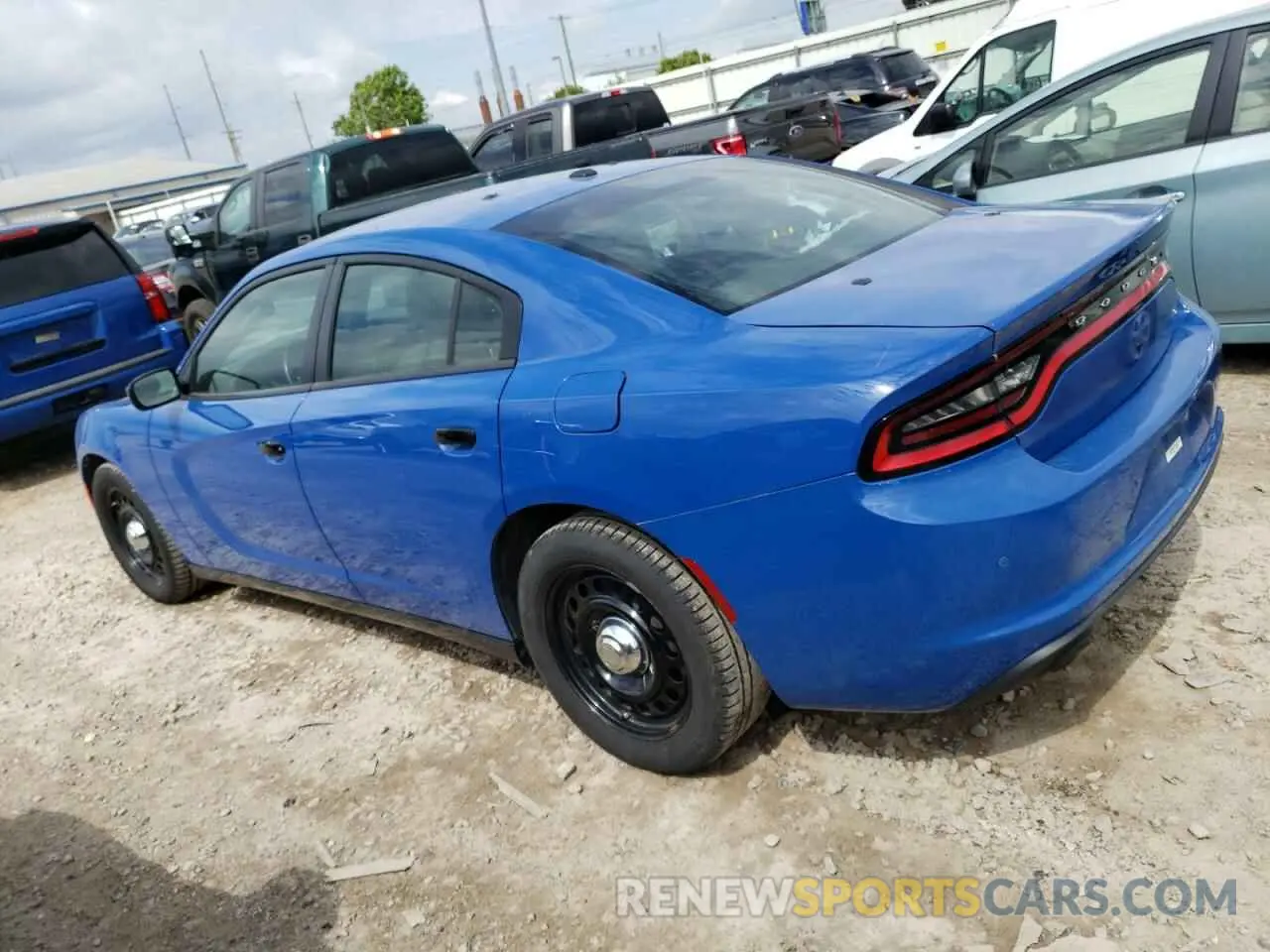 2 Photograph of a damaged car 2C3CDXKT8LH186800 DODGE CHARGER 2020