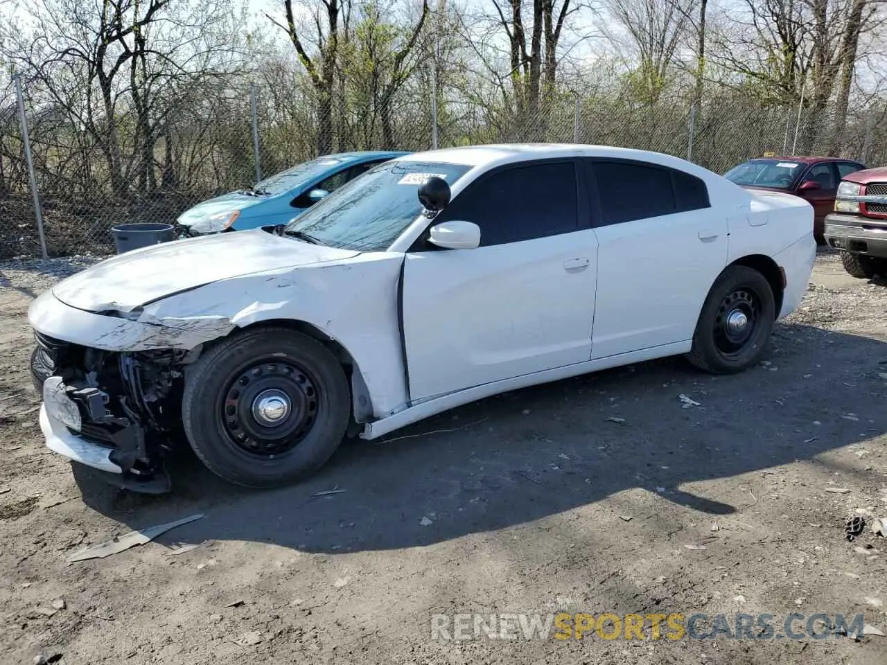 1 Photograph of a damaged car 2C3CDXKT8LH186876 DODGE CHARGER 2020