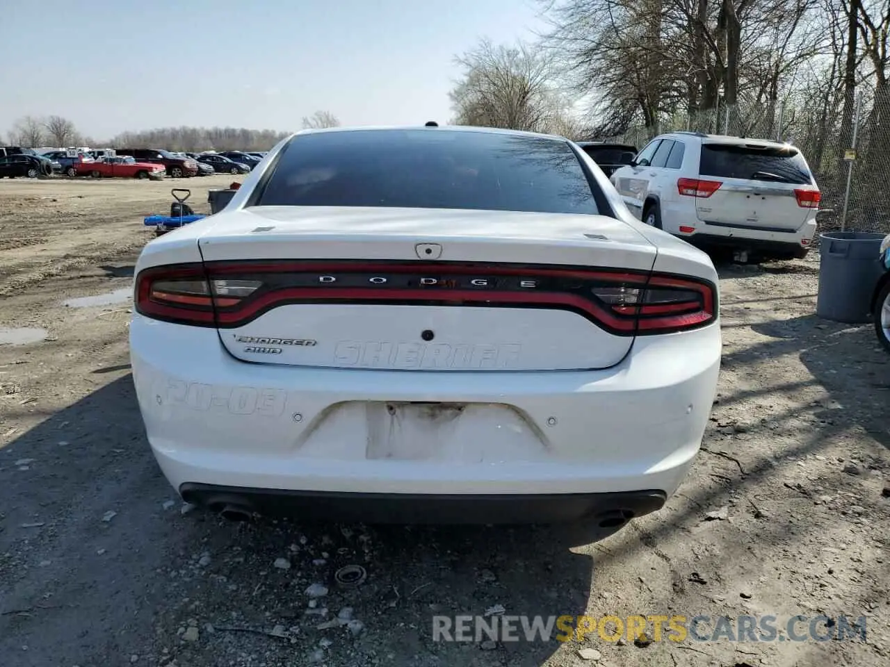 6 Photograph of a damaged car 2C3CDXKT8LH186876 DODGE CHARGER 2020