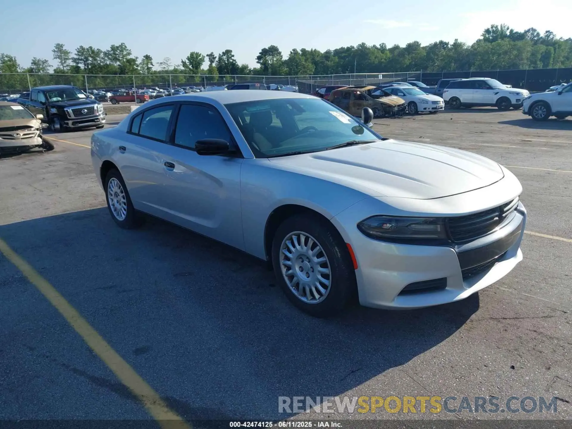 1 Photograph of a damaged car 2C3CDXKT8LH255453 DODGE CHARGER 2020