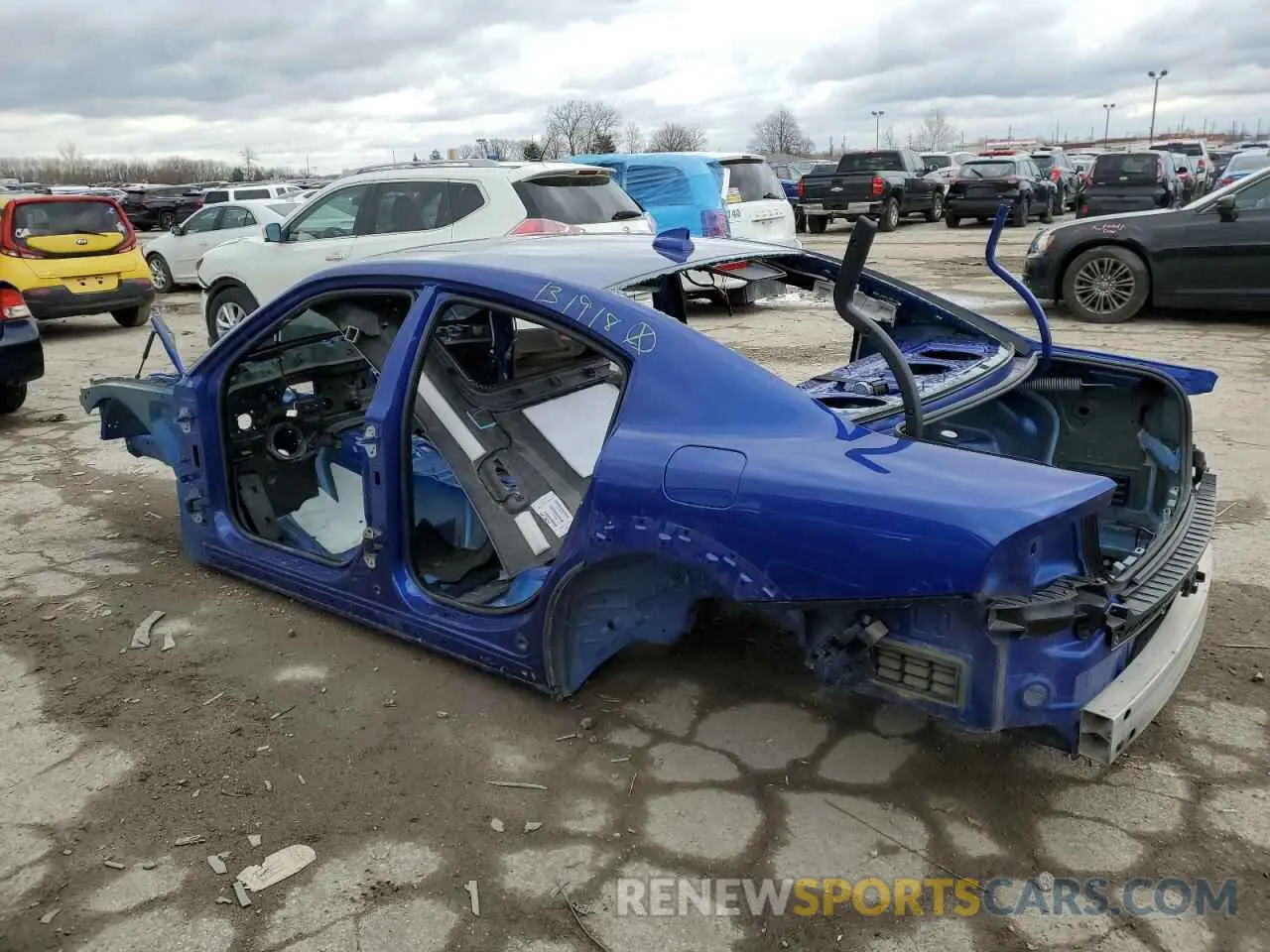 2 Photograph of a damaged car 2C3CDXL95LH131918 DODGE CHARGER 2020