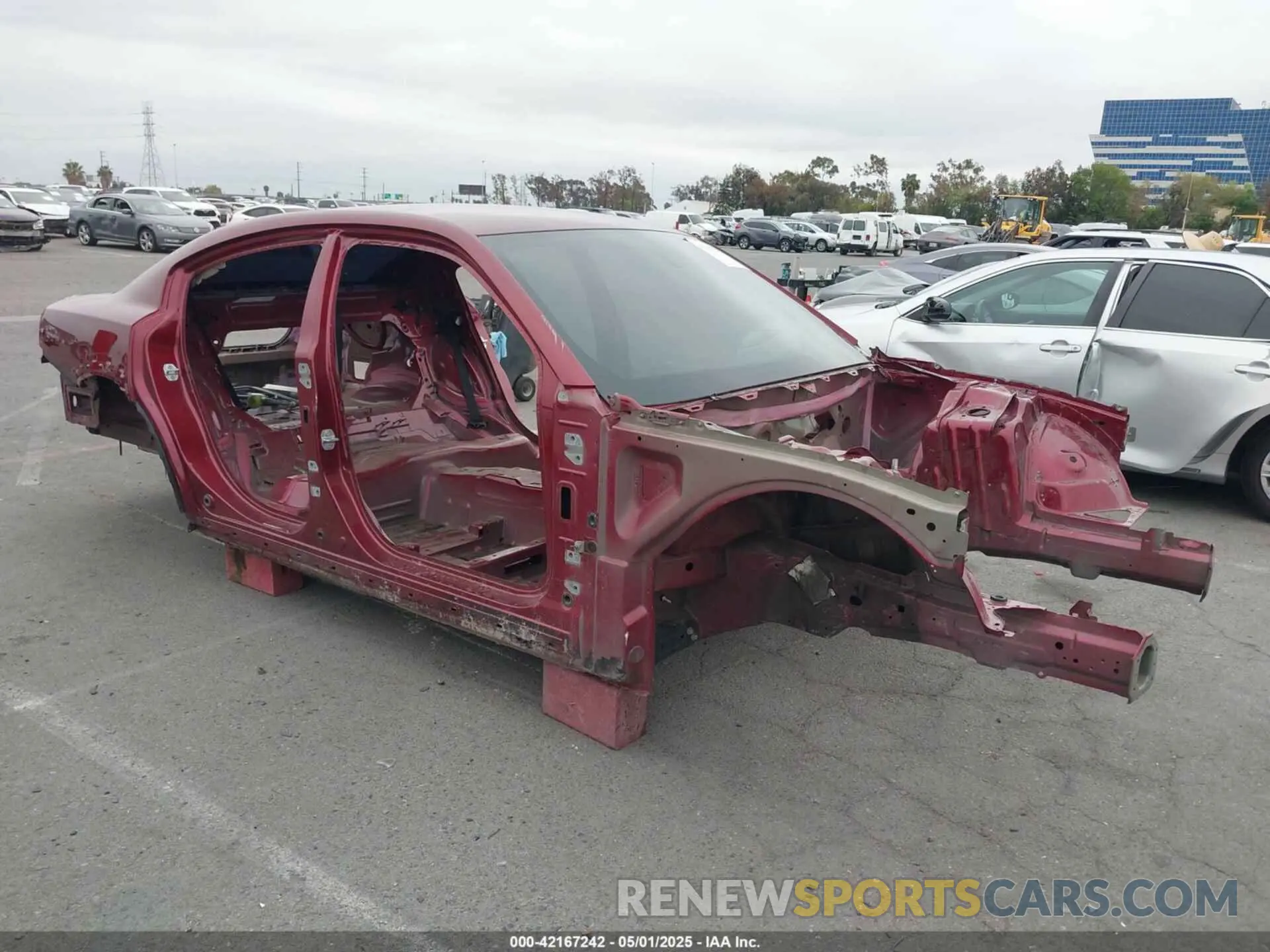 1 Photograph of a damaged car 2C3CDXL9XLH140971 DODGE CHARGER 2020