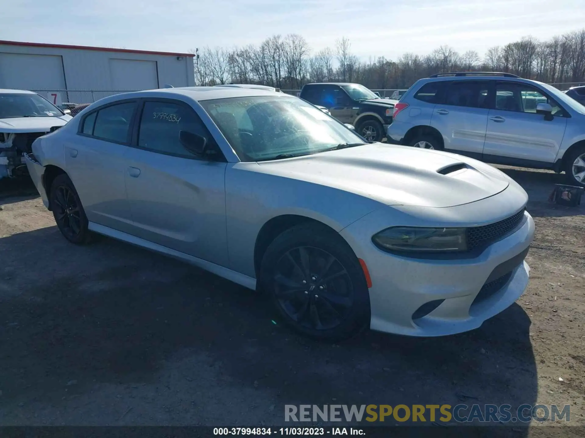 1 Photograph of a damaged car 2C3CDXMG3LH187191 DODGE CHARGER 2020