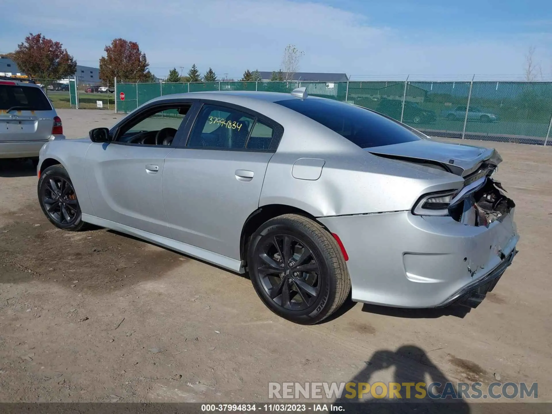 3 Photograph of a damaged car 2C3CDXMG3LH187191 DODGE CHARGER 2020