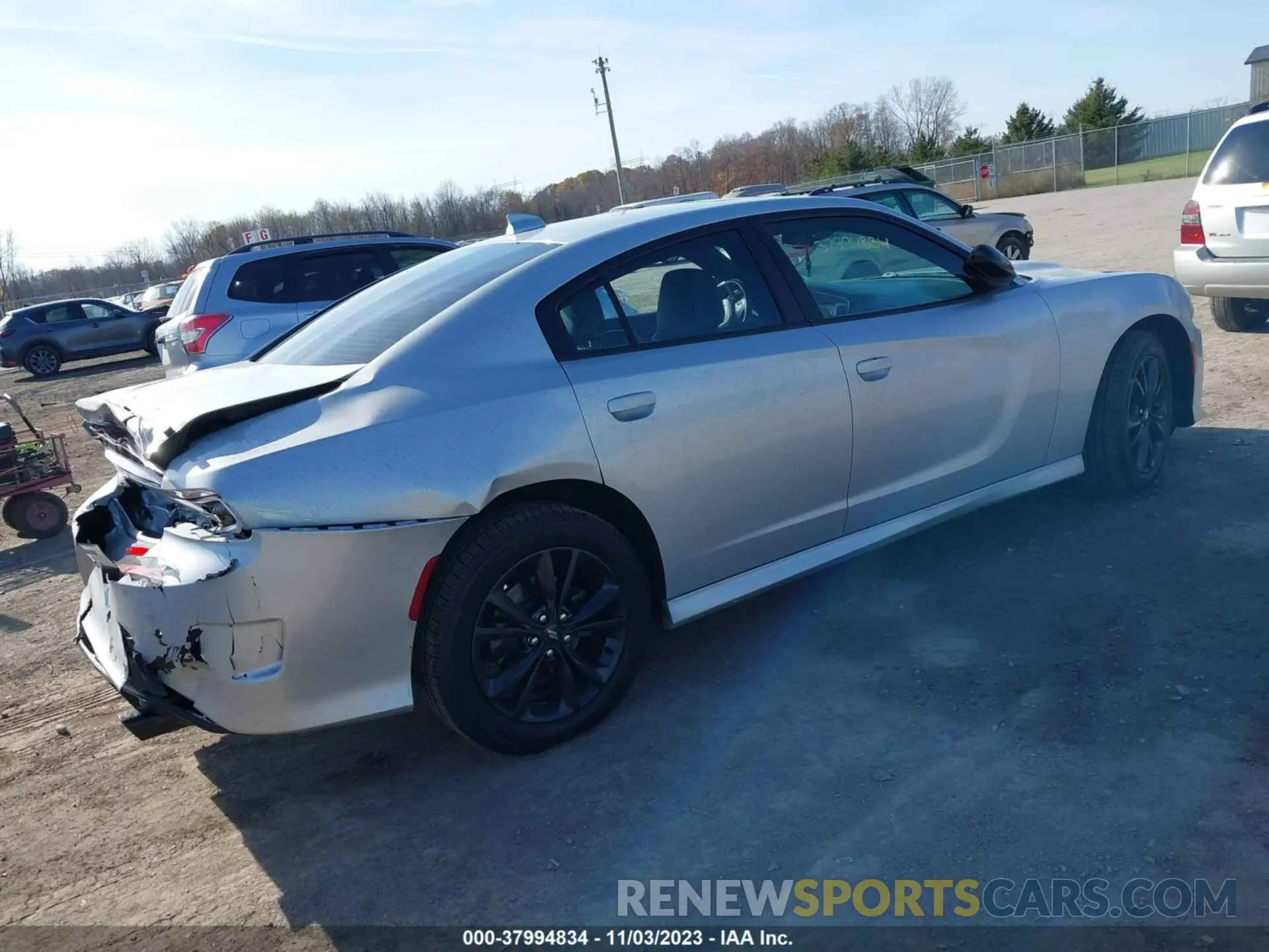 4 Photograph of a damaged car 2C3CDXMG3LH187191 DODGE CHARGER 2020