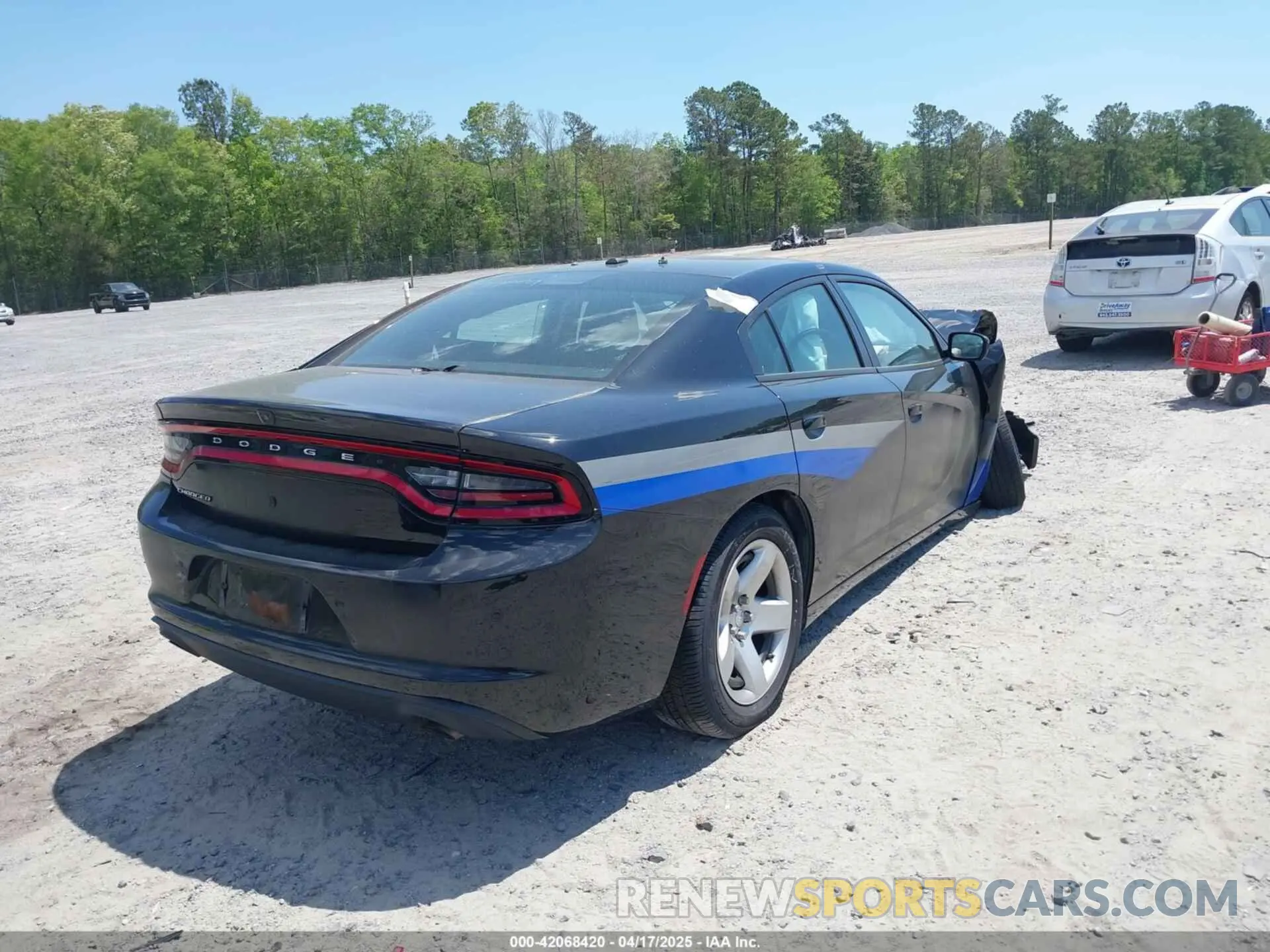 4 Photograph of a damaged car 2C3CDXAT0MH681804 DODGE CHARGER 2021