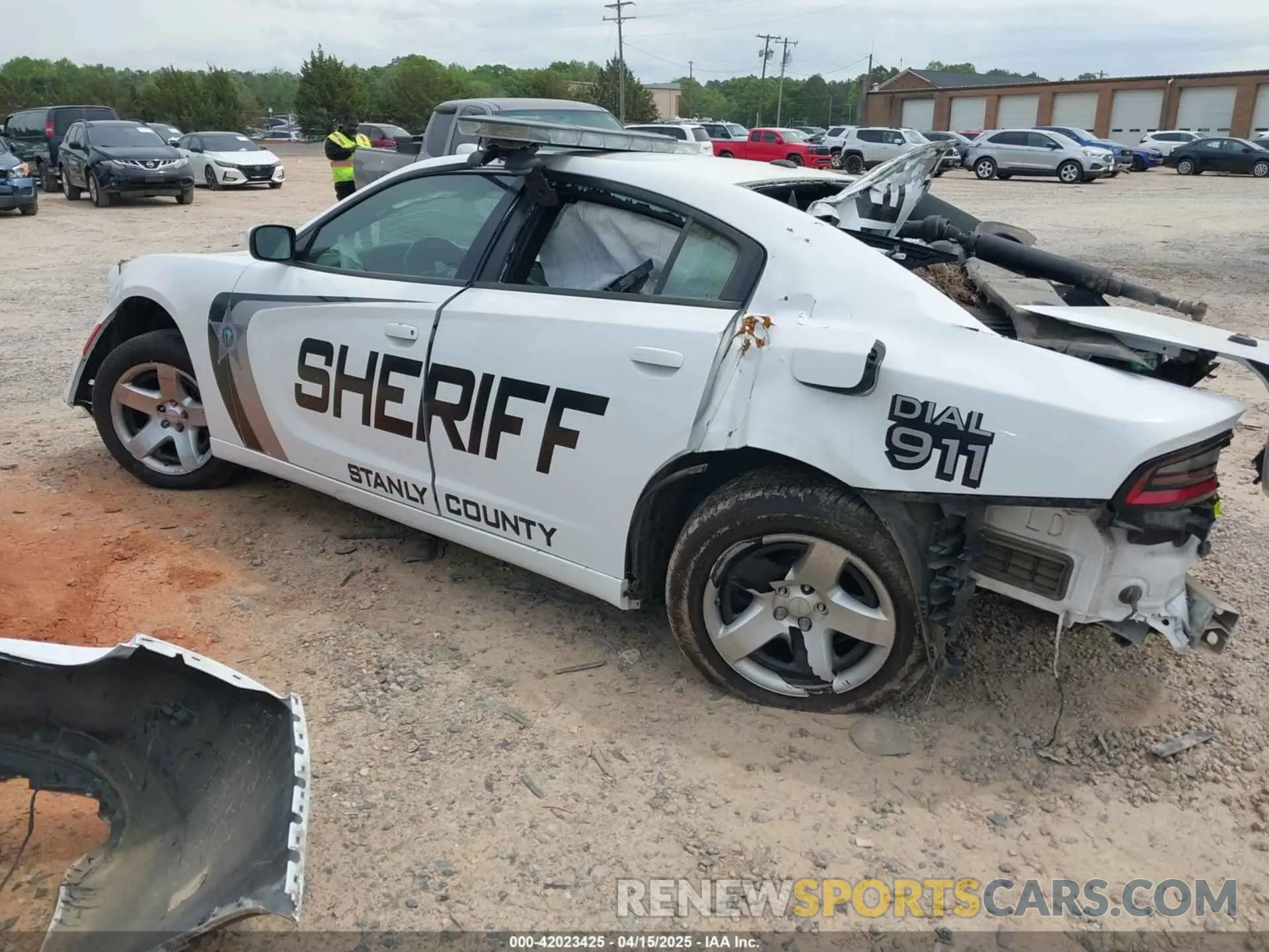 3 Photograph of a damaged car 2C3CDXAT1MH666261 DODGE CHARGER 2021