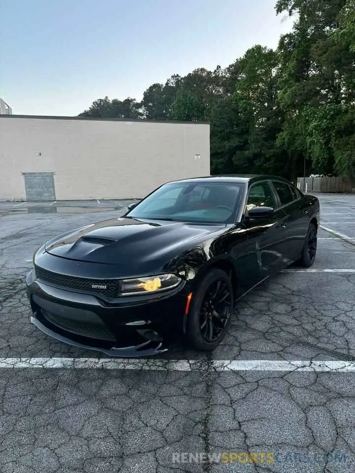2 Photograph of a damaged car 2C3CDXAT2MH544668 DODGE CHARGER 2021