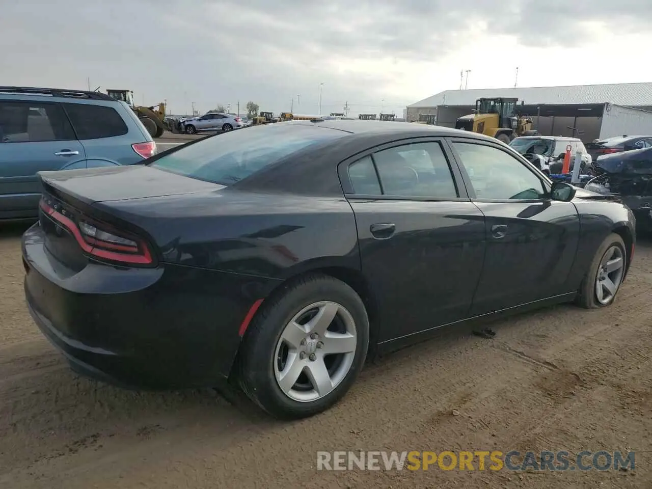 3 Photograph of a damaged car 2C3CDXAT3MH523277 DODGE CHARGER 2021