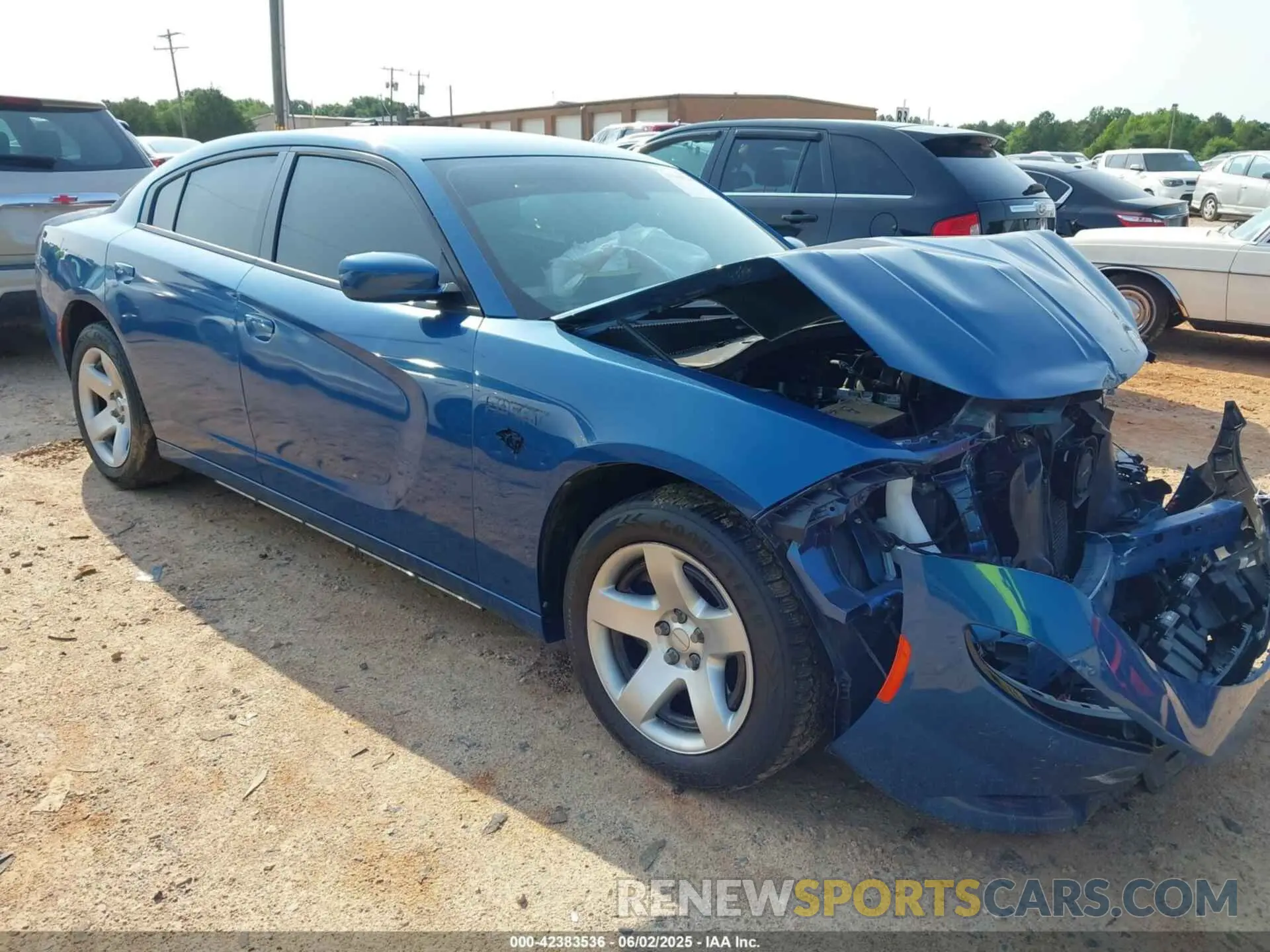 1 Photograph of a damaged car 2C3CDXAT3MH684776 DODGE CHARGER 2021