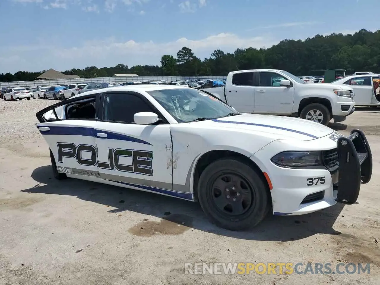 4 Photograph of a damaged car 2C3CDXAT4MH523353 DODGE CHARGER 2021