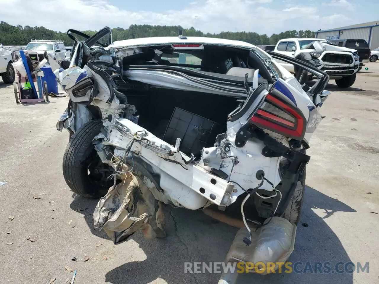 6 Photograph of a damaged car 2C3CDXAT4MH523353 DODGE CHARGER 2021