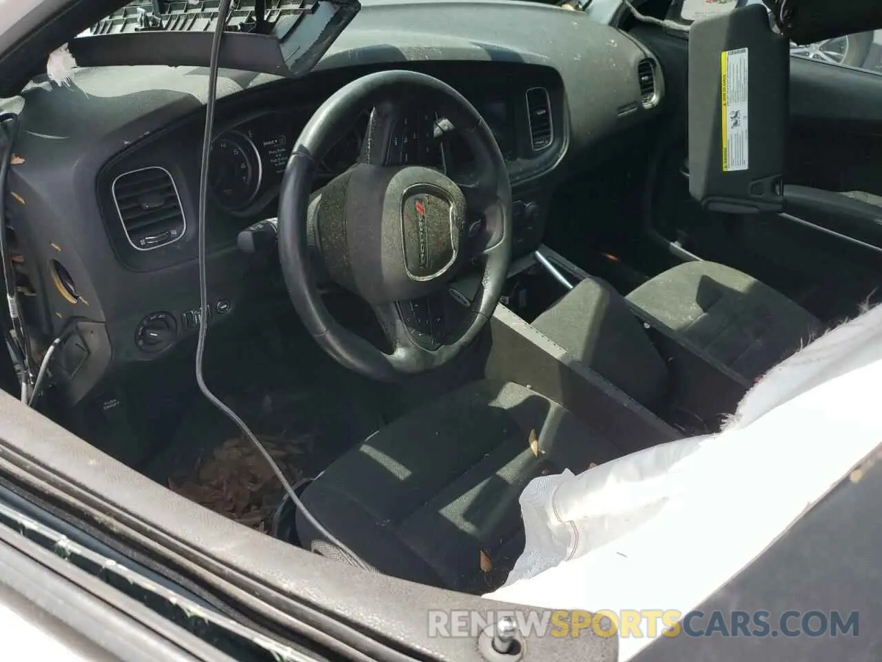 8 Photograph of a damaged car 2C3CDXAT4MH523353 DODGE CHARGER 2021