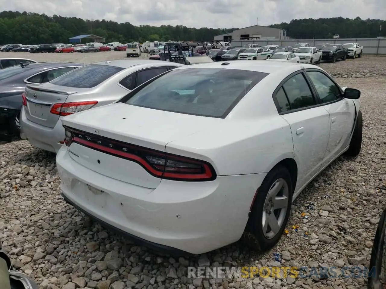 3 Photograph of a damaged car 2C3CDXAT4MH523384 DODGE CHARGER 2021