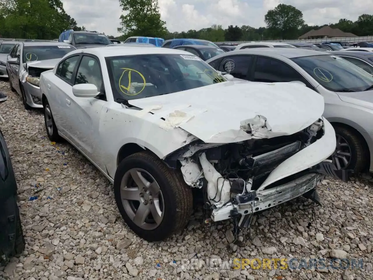 4 Photograph of a damaged car 2C3CDXAT4MH523384 DODGE CHARGER 2021