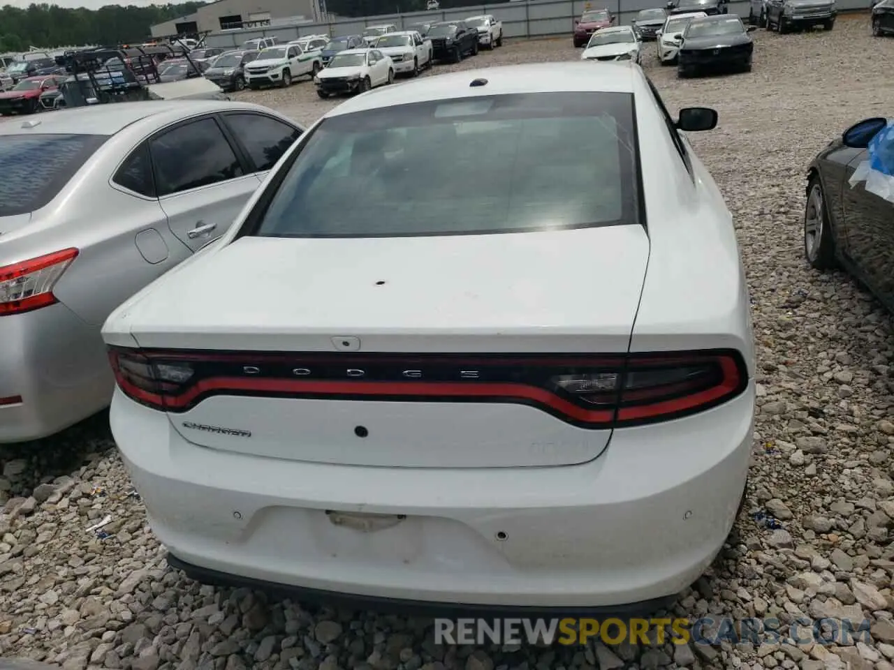 6 Photograph of a damaged car 2C3CDXAT4MH523384 DODGE CHARGER 2021