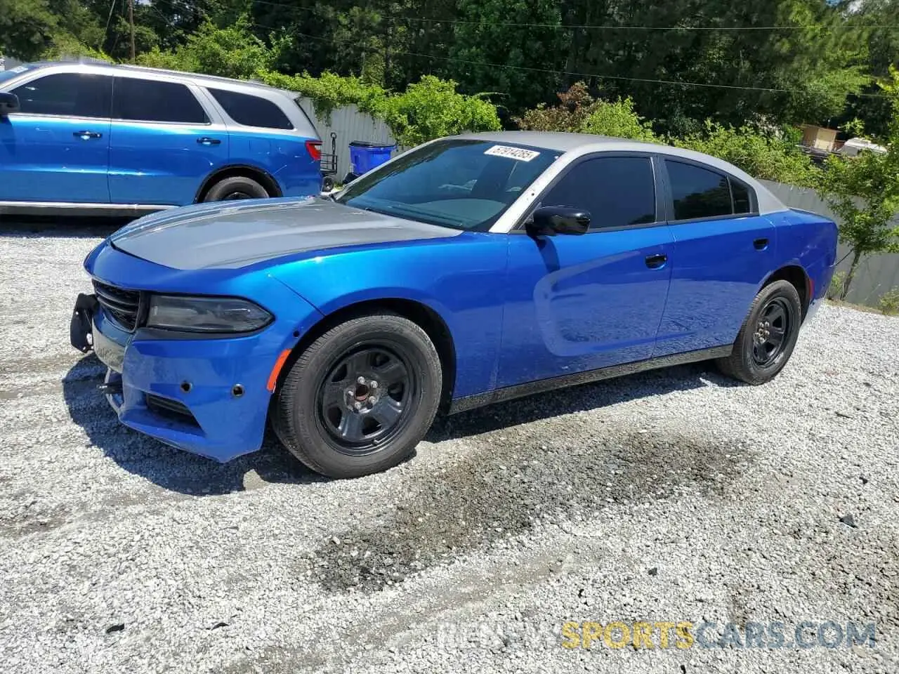 1 Photograph of a damaged car 2C3CDXAT4MH582810 DODGE CHARGER 2021