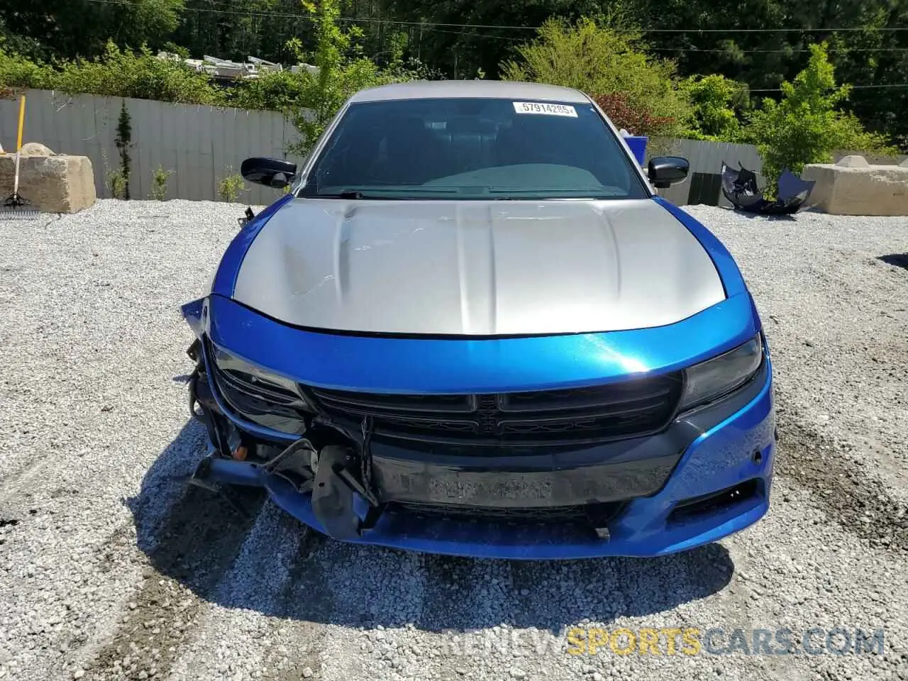 5 Photograph of a damaged car 2C3CDXAT4MH582810 DODGE CHARGER 2021