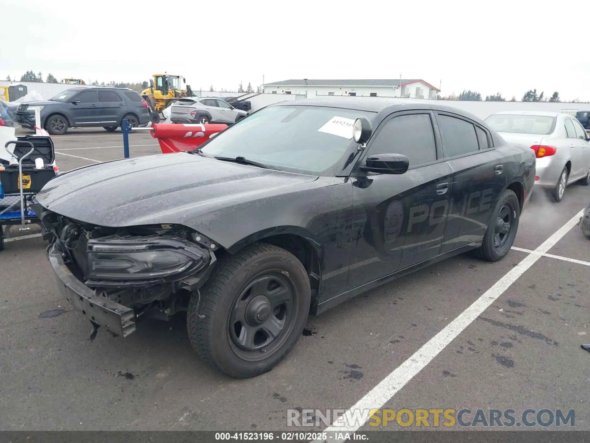 2 Photograph of a damaged car 2C3CDXAT4MH639717 DODGE CHARGER 2021